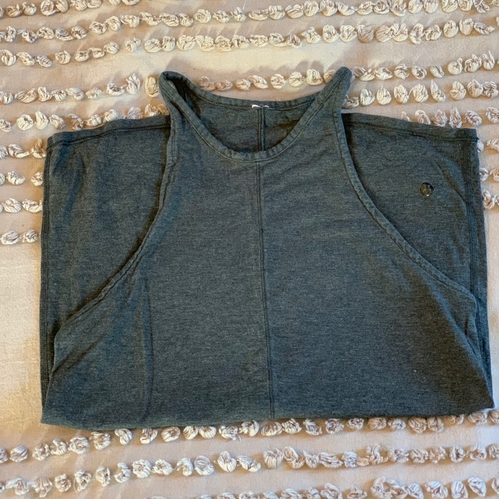 LULULEMON Grey Workout Tank